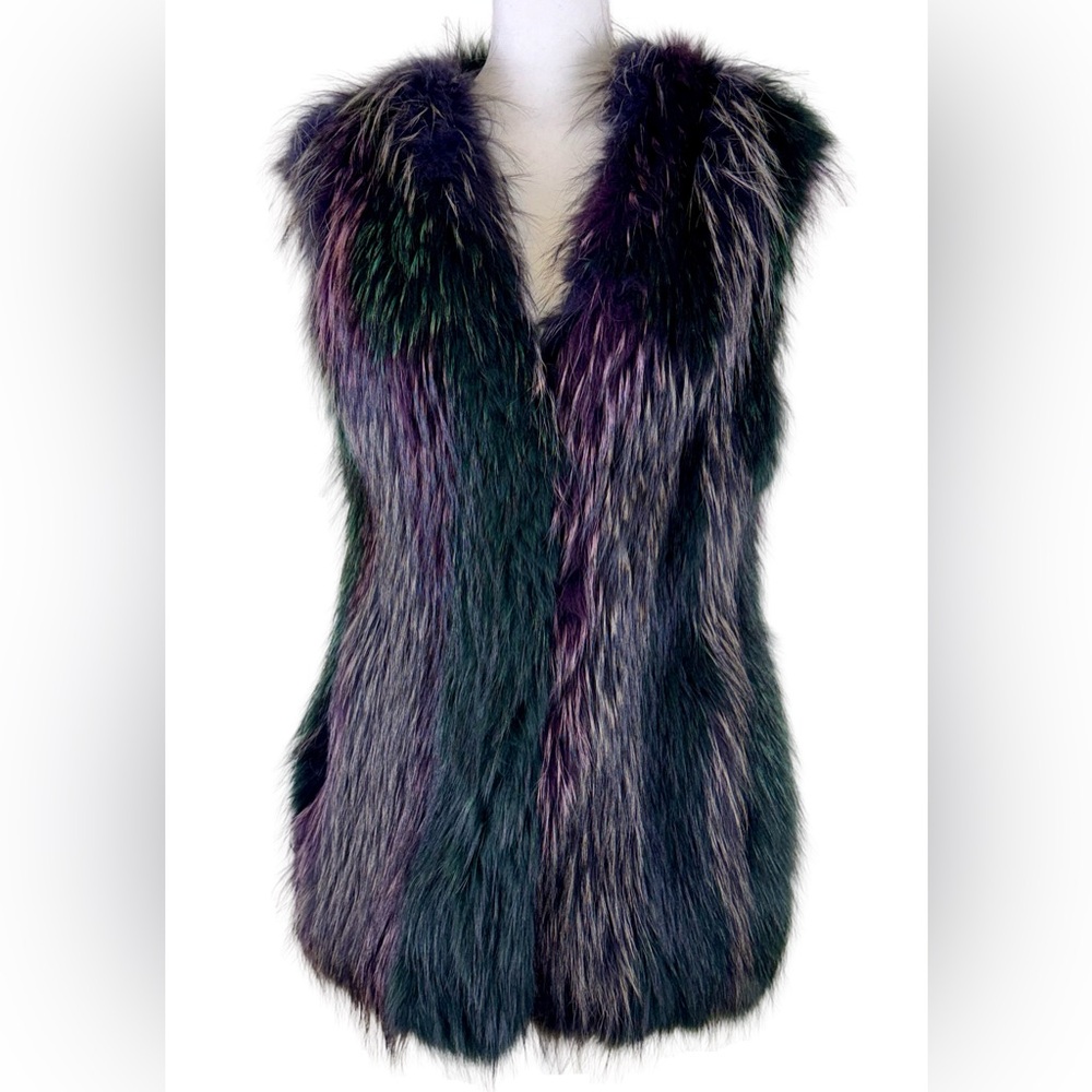 EMILIO PUCCI GENUINE FOX FUR VEST